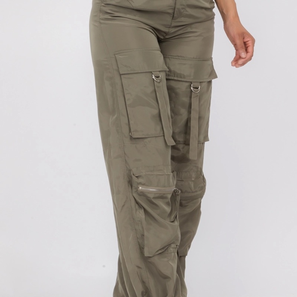 Olive Cargo Pants